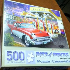 Bits and Pieces puzzle. Fill'er Up. 500 pieces